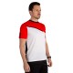 Camiseta Softee Chic Blanco Rojo Negro