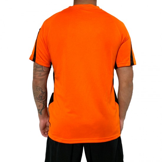 Camiseta Softee Play Naranja Negro