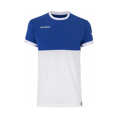 Camiseta Tecnifibre Stretch Azul Royal Junior