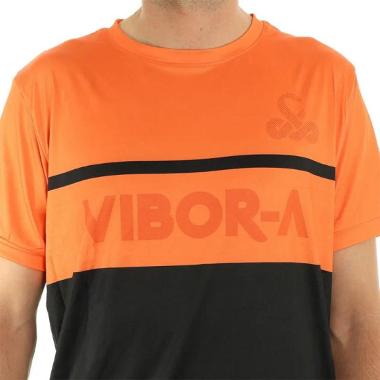 Camiseta Vibora Advanced Pro Naranja Negro
