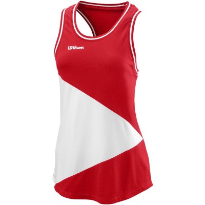 Camiseta Wilson Team II Rojo Mujer