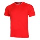 Camiseta Wilson Team Seamless Crew Rojo