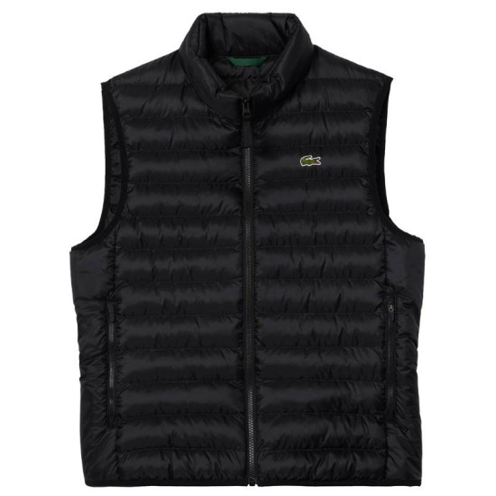 Chaleco Lacoste Puffer Negro