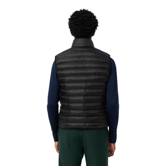 Chaleco Lacoste Puffer Negro
