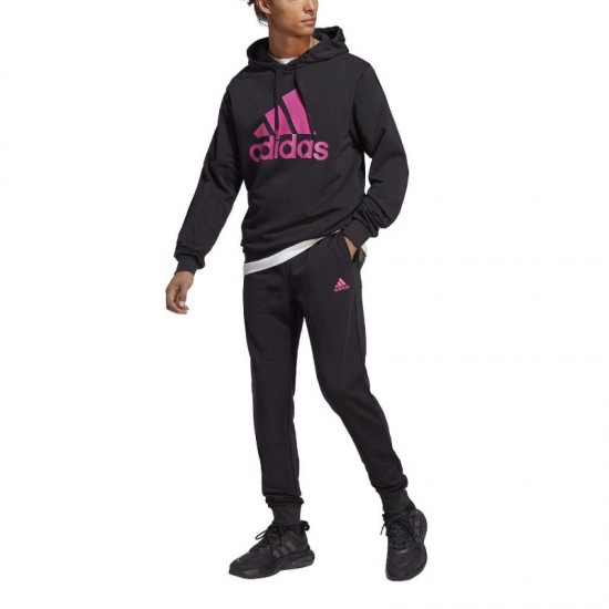 Chandal Adidas BL FT Negro Fucsia