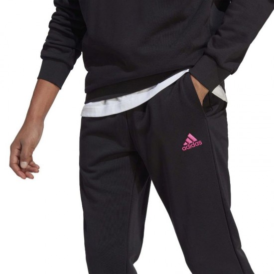 Chandal Adidas BL FT Negro Fucsia