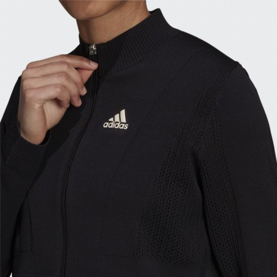 Chaqueta Adidas PrimeBlue Aeroready Negro Mujer