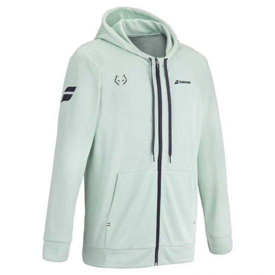 Chaqueta Babolat Juan Lebron Hood Verde