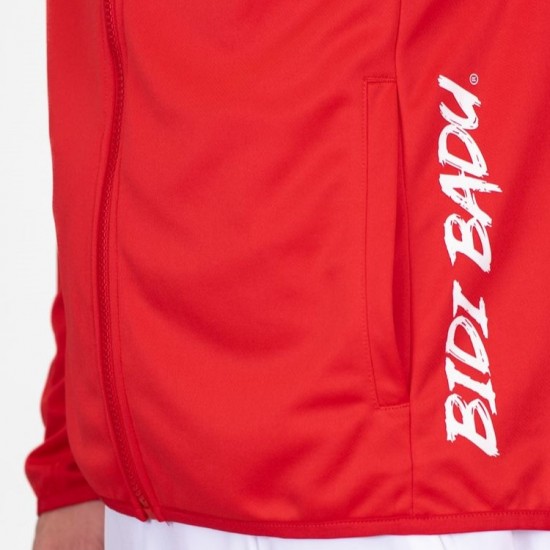 Chaqueta Bidi Badu Crew Hood Rojo