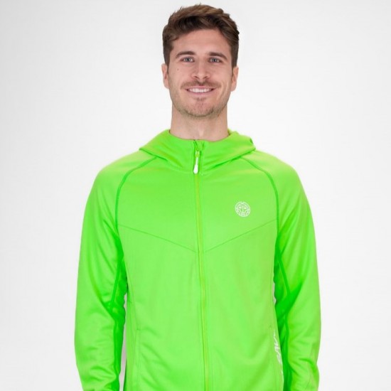 Chaqueta Bidi Badu Crew Hood Verde Neon