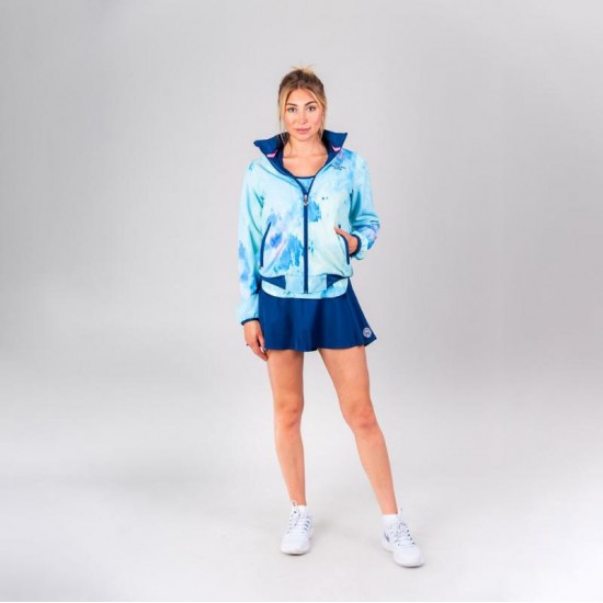 Chaqueta Bidi Badu Padel Gene Aqua Azul Oscuro