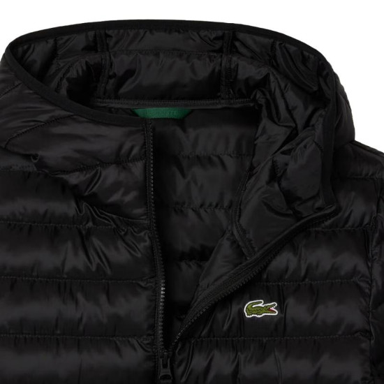 Chaqueta Lacoste Puffer Negro