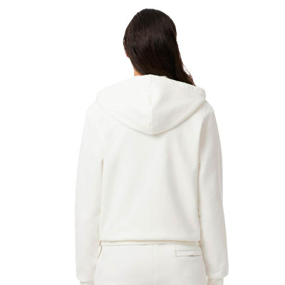 Chaqueta Lacoste Sport Algodon Blanco Mujer