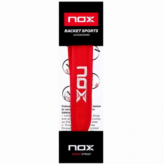 Cordon Nox SmartStrap Luxury Rojo Blanco