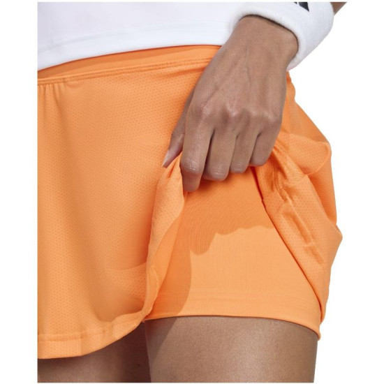 Falda Adidas Club Climacool Naranja