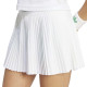 Falda Adidas Originals Pro London Pleated Blanco