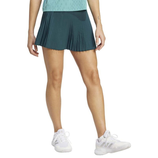 Falda Adidas Originals Pro London Pleated Verde Aurora