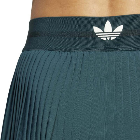 Falda Adidas Originals Pro London Pleated Verde Aurora