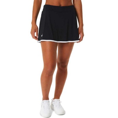 Falda Asics Court Negro Blanco