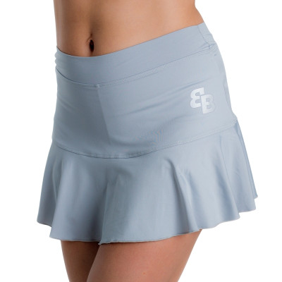 Falda BB Basica Gris Plata