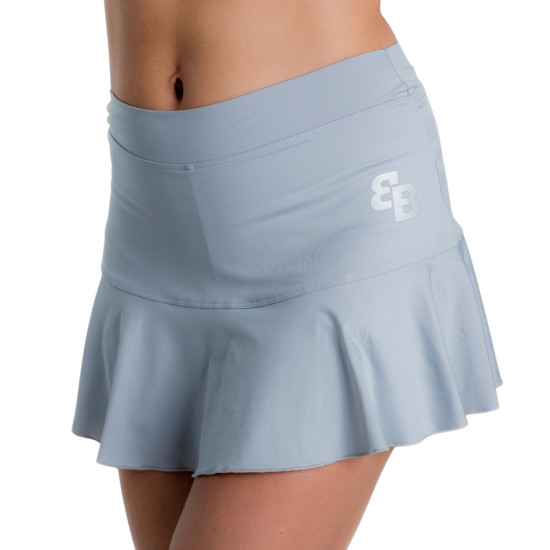Falda BB Basica Gris Plata
