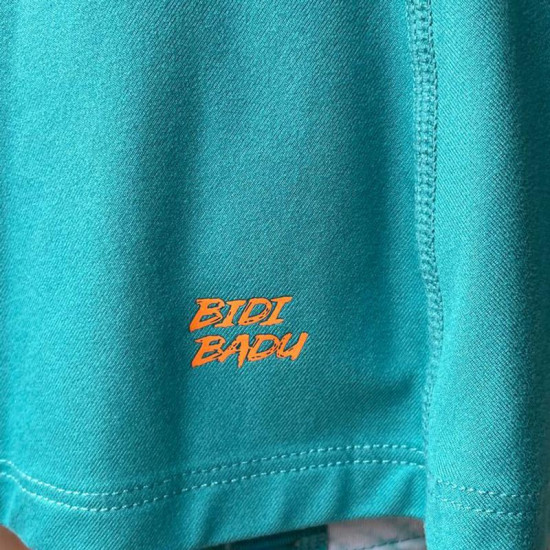 Falda Bidi Badu Melbourne Printed Wavy Petroleo Naranja