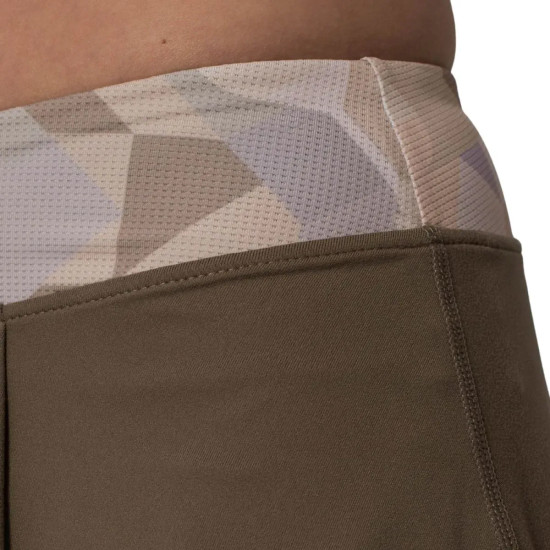 Falda Bidi Badu Paris Printed Wavy Marron Beige