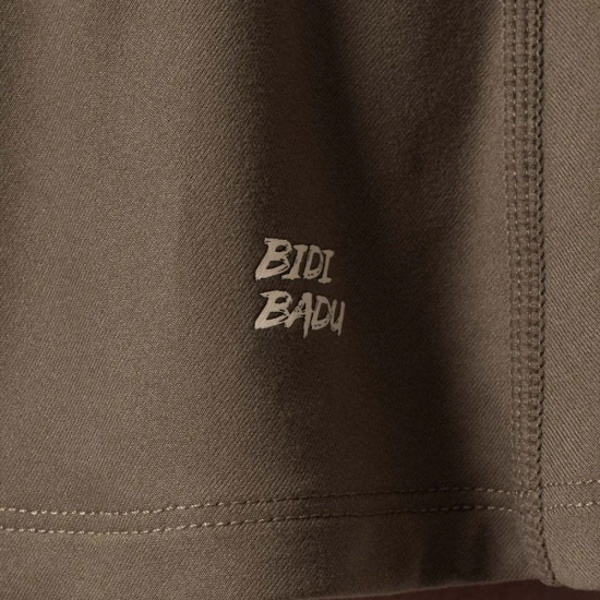 Falda Bidi Badu Paris Printed Wavy Marron Beige