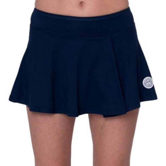 Falda Bidi Badu Spectrum Printed Wavy Azul Oscuro Aqua