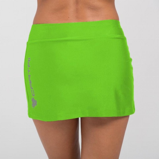 Falda Cartri Karen Verde Fluor