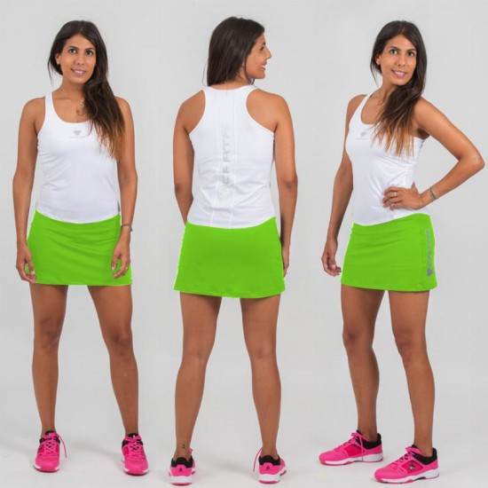 Falda Cartri Karen Verde Fluor