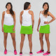 Falda Cartri Karen Verde Fluor Junior