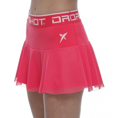 Falda Drop Shot Nauka Fucsia