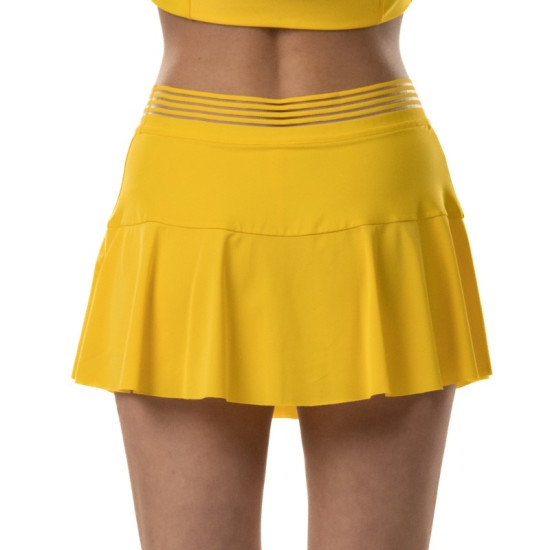 Falda Drop Shot Sol Amarillo