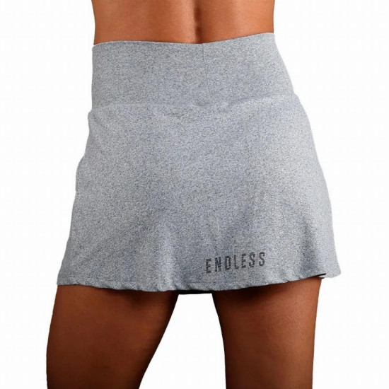 Falda Endless Minimal HW Gris Chine