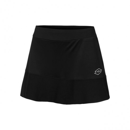 Falda Lotto Squadra III Negro Blanco