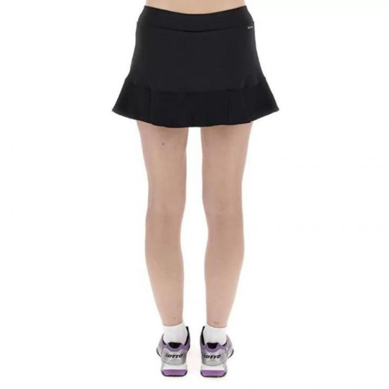 Falda Lotto Squadra III Negro Blanco