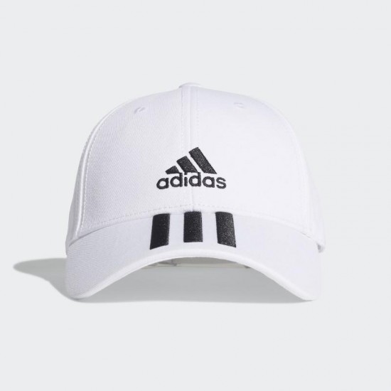 Gorra Adidas BaseBall 3 Stripes Blanco