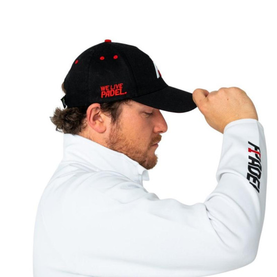 Gorra Lok A1 Padel Ventrer Negro