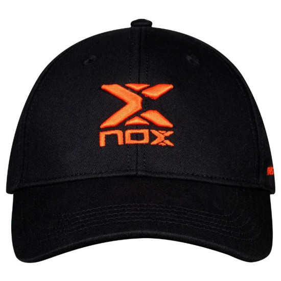 Gorra Nox Street Negro Rojo