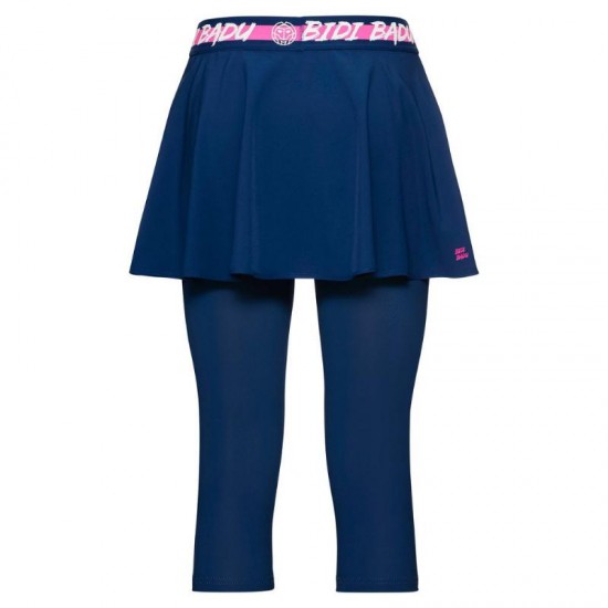 Mallas con Falda Bidi Badu Faida Azul Oscuro Rosa