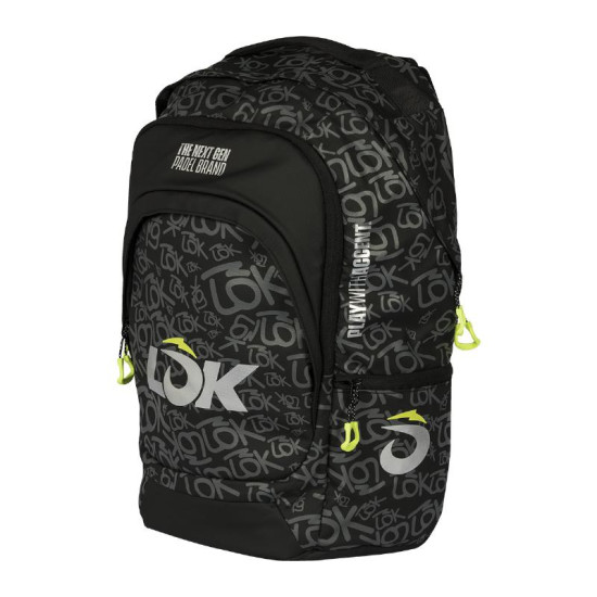 Mochila Lok Maxx 2 Negro Verde