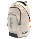 Mochila Lok Maxx Blanco Roto Naranja