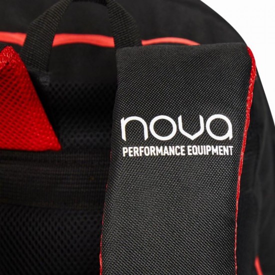 Mochila Puma Nova Elite Negro Rojo