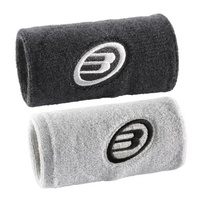 Muñequeras Bullpadel BPMU252 I Negro Piedra