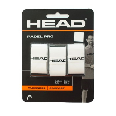 Overgrips Head Padel Pro Blancos 3 Unidades