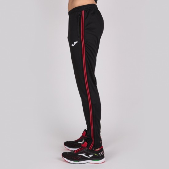 Pantalon Joma Classic Negro Rojo