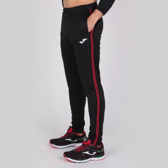 Pantalon Joma Classic Negro Rojo