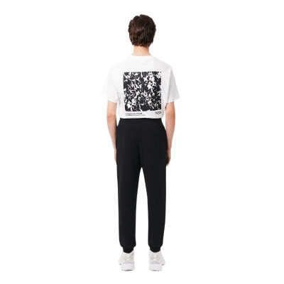 Pantalon Lacoste Algodon Negro
