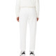 Pantalon Lacoste Sport Algodon Blanco Mujer
